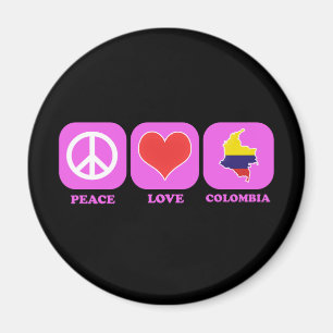 Aimant Amour Colombie de paix