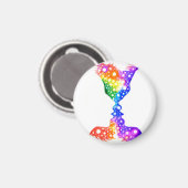 Aimant Amour coloré (Recto/Verso)