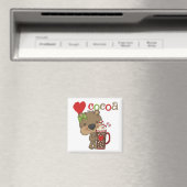 Aimant Amour de cacao d'ours de fille (In Situ (Lave-vaisselle))