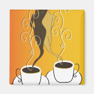 Aimant Amour de café