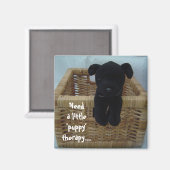 Aimant Amour de chiot (Recto/Verso)