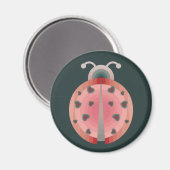 Aimant amour de coccinelle (Recto/Verso)