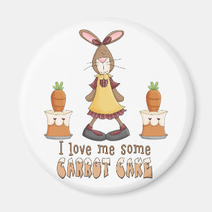 Aimant Amour de gâteau à la carotte