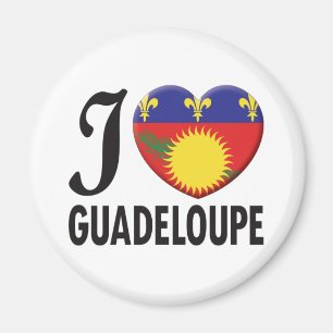 Aimant Amour de la Guadeloupe