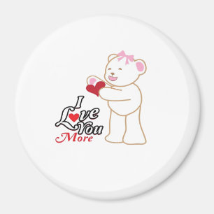Aimant Amour de lune de miel assorti Couple Style
