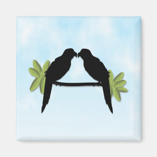 Aimant Amour de perroquet