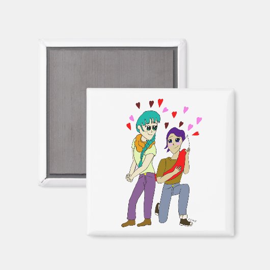 Aimant amour de queue (Recto/Verso)