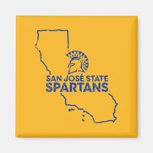 Aimant Amour de Spartans d'état de San Jose