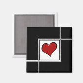 Aimant Amour design (Recto/Verso)