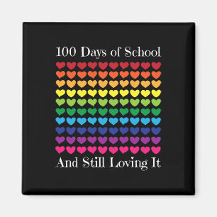 Aimant Amour Du Coeur 100 Jours De L'École Professeur Gar