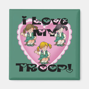 Aimant Amour du junior I mon coeur de troupe