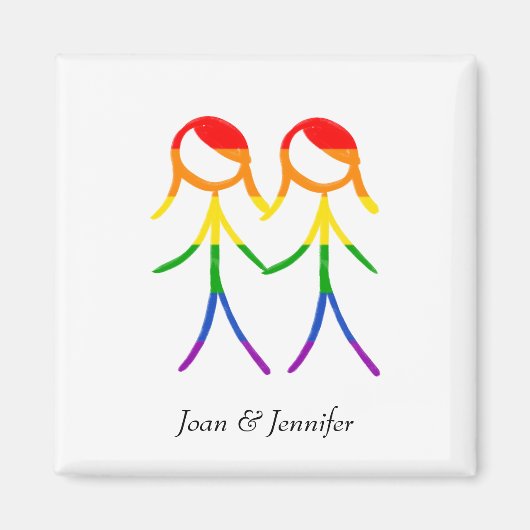 Aimant Amour En Couleur Pleine (Devant)