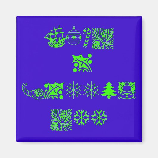 Aimant Amour et bonheur (Devant)