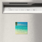 Aimant Amour et mariage sur la plage Faveur (In Situ (Lave-vaisselle))