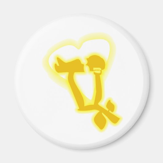 Aimant Amour éternel (Devant)