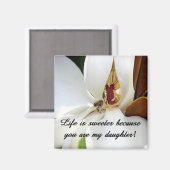 Aimant Amour fille (Recto/Verso)