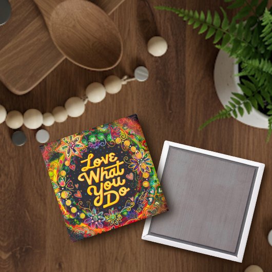 Aimant Amour Floral Inspirant Ce Que Vous Faites L'Inspir