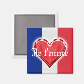 Aimant Amour français (Recto/Verso)