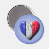 Aimant Amour France (Recto/Verso)