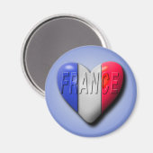 Aimant Amour France (Recto/Verso)