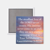 Aimant amour inébranlable de la Bible du Seigneur vers le (Recto/Verso)