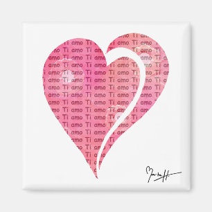 Aimant Amour international - Italien