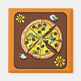 Aimant Amour pour la pizza