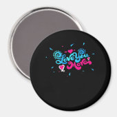 Aimant Amour pour vous, typographie propre de style (Recto/Verso)