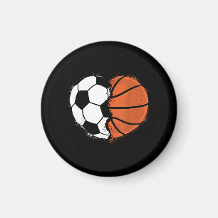Aimant Amour Sports Football Basketball Ball Amateur Vale
