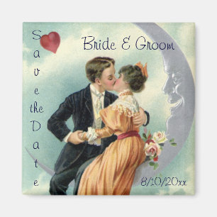 Aimant Amour Vintage, Romance, Romantique, Sauvegarder la