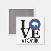 Aimant AMOUR Wyoming (Recto/Verso)
