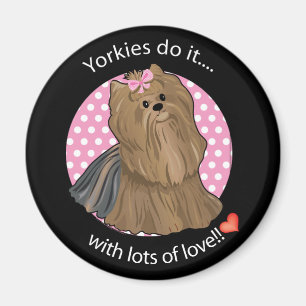 Aimant Amour Yorkie