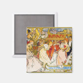 Aimant Amoureux, Alphonse Mucha (Recto/Verso)