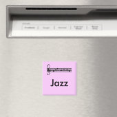 Aimant Amoureux de Jazz Violet (In Situ (Lave-vaisselle))