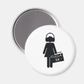 Aimant Amoureux de la musique (Recto/Verso)