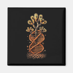Aimant Amoureux de l'ADN de Joshua Tree Nature Art Faune