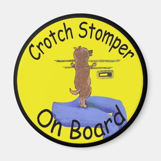 Aimant amoureux des chiens (Devant)