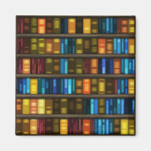 Aimant Amoureux des livres et livres colorés de