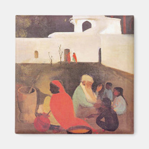 Aimant Amrita Sher-Gil - Ancienne conteuse, art