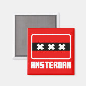 Aimant Amsterdam (Recto/Verso)