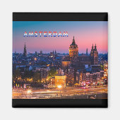 Aimant Amsterdam 003B (Devant)