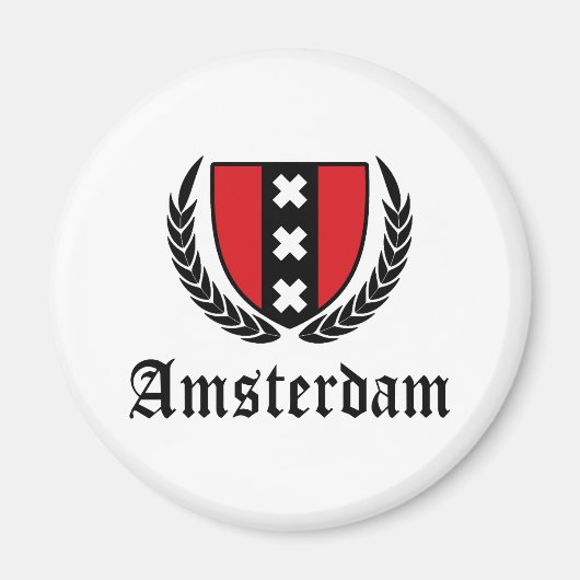 Aimant Amsterdam Crest (Devant)