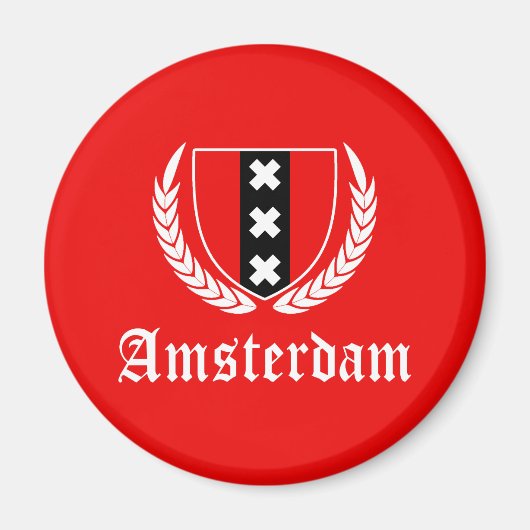 Aimant Amsterdam Crest (Devant)