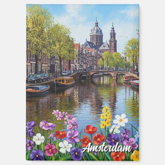 Aimant Amsterdam Pays-Bas (Recto)