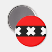 Aimant Amsterdam, Pays-Bas (Recto/Verso)