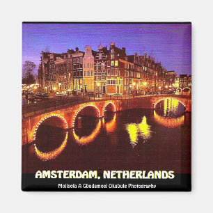 Aimant AMSTERDAM, PAYS-BAS, mojisola un okubu de