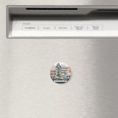 Aimant Amsterdam Voyage Souvenir (In Situ (Lave-vaisselle))