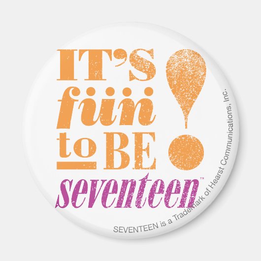 Aimant Amusant 2 B 17-Orange (Devant)