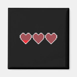 Aimant Amusant Cool mignon Vidéo Coeurs de jeu Design - P