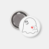 Aimant Amusant émoji fantôme ! (Recto/Verso)
